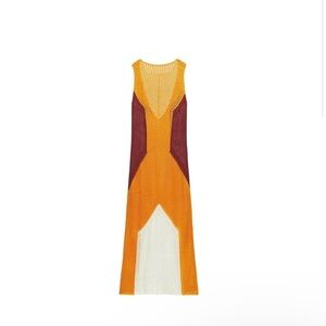 Zara color block tunic dress